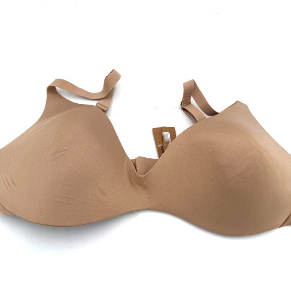 Skims Wireless Form Push-Up Bra Clay New with tags Size 38D